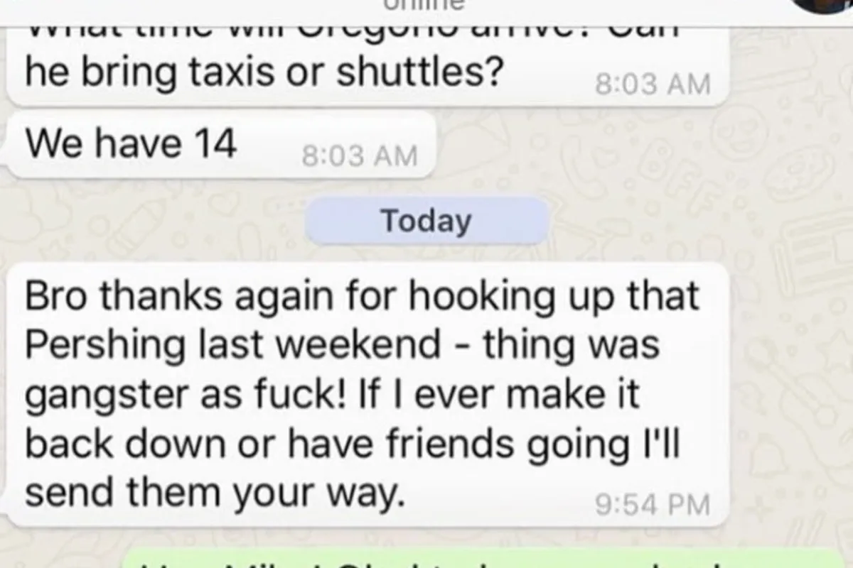 Five-star guest review screenshot 2